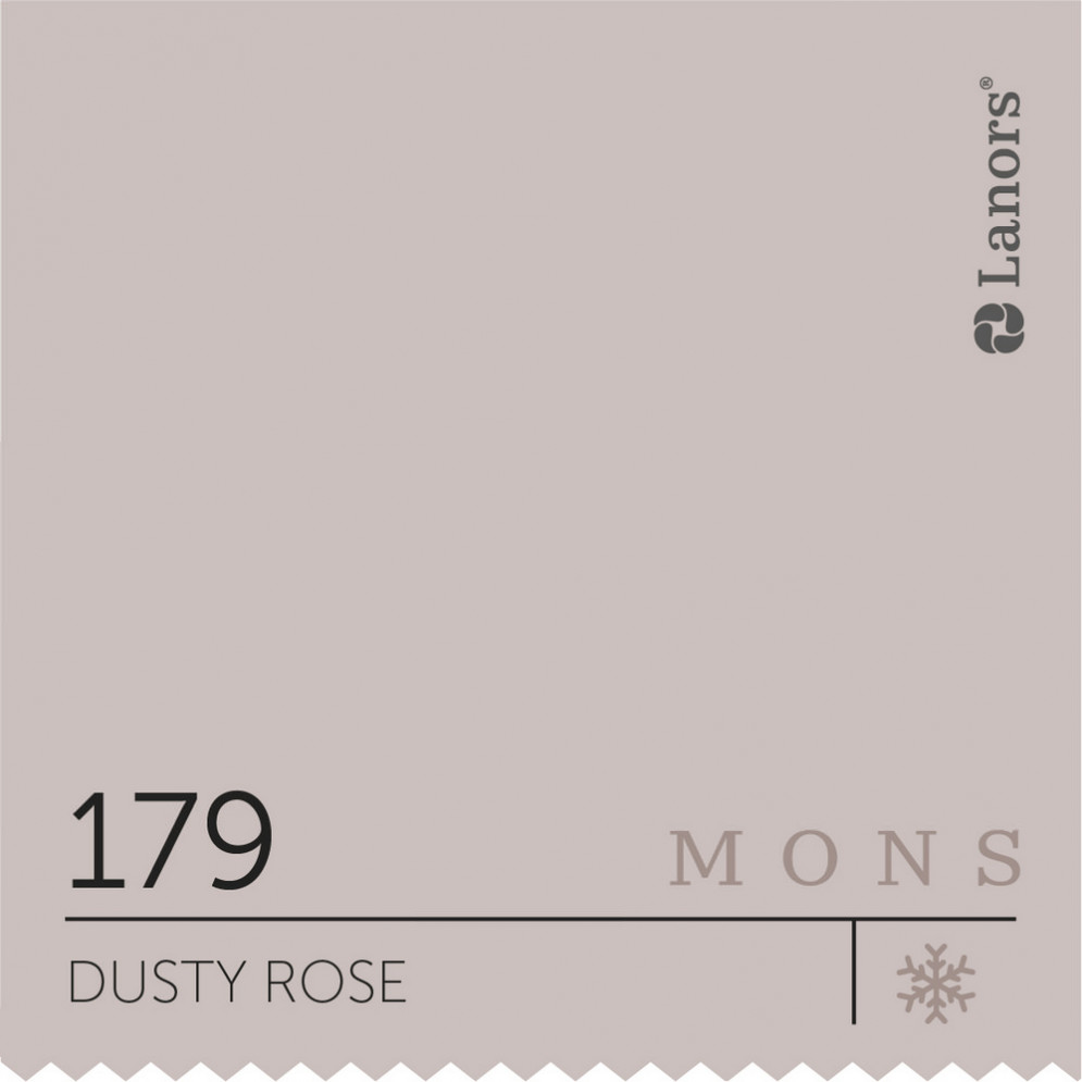 Краска Lanors Mons «Dusty Rose» (Пыльная роза), 179
